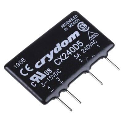 CX240D5 3-15V 5A SSR Solid State Röle - 1