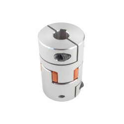 D40L66 Aluminum Coupling 14mmx15mm - 2
