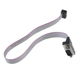 DB9 Male - 10-Pin Motherboard Connection Cable - 30cm
