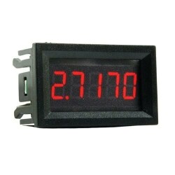 DC 0-3.0000A High Precision Digital Ammeter - Red 