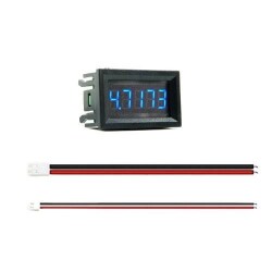 DC 0-5.0000mA High Precision Digital Ammeter - Blue - 2