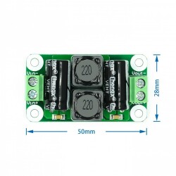 DC 0-50V 4A Voltaj Güç Filtresi / Parazit Önleyici - 2