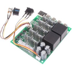 DC 10V-55V 60A 3000W  Ekranlı PWM Motor Sürücü