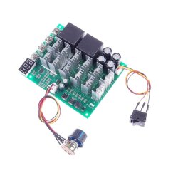 DC 10V-55V 60A 3000W PWM Motor Driver with Shield - 2