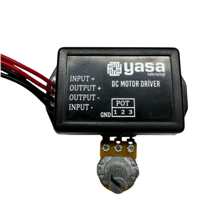DC 12-24V 10A PWM & Analog Input (POT) DC Motor Driver - 3