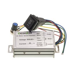 DC 20A 9-60V Hız ve Yön Kontrollü Motor Sürücü