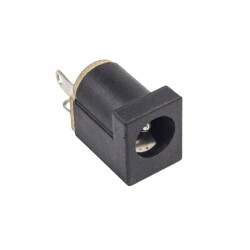 DC 2.1mm Jack Chassis PCB Type (Pins on Back) - 1