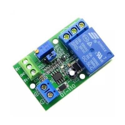 DC 24V 1-Kanal LM393 Voltaj Karşılaştırıcı Röle Modülü - 1