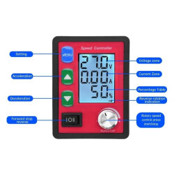 DC 6-55V 15A PWM Controlled Motor Speed ​​and Direction Control Card - 3
