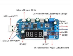 DC-DC 15W Voltaj Yükseltici ve Düşürücü Regülatör Modülü - 2