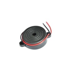 Devreli Buzzer 3-24V 90dB Siren 42mm - 1