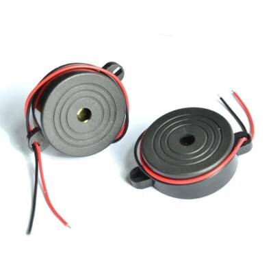 Devreli Buzzer 3-24V 90dB Siren 42mm - 3