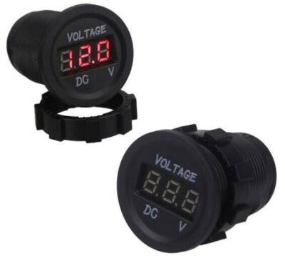 Digital Voltage Indicator 6-30V Red / A04 - 1