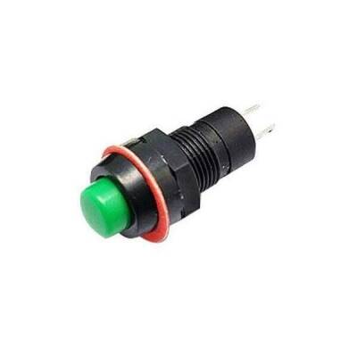 DS-211 10mm Switch Push Button - Green - 1