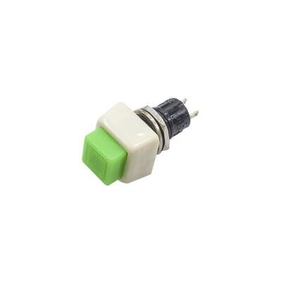 DS-450 10mm Momentary Push Button - Green - 1