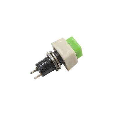 DS-450 10mm Momentary Push Button - Green - 2