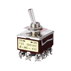 E-SG-402 ON-ON 12-Pin Toggle Switch - 1