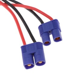 EC3 Female-Male Lipo Battery Charging Cable Set 15cm 