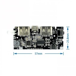 Ekranlı Powerbank Şarj Devresi - 5V 2A Charger Modül - 2