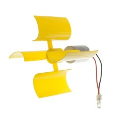 Electricity Generating Motor Propeller Kit - Wind Energy Conversion Set 