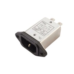 EMI Filter 10A Male Power Socket 