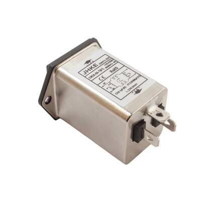 EMI Filter 6A Male Power Socket - With Fuse Holder - 2