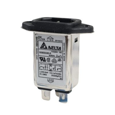 EMI Filtre 15A Erkek Power Soketi - 15GEEG3E - 2