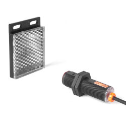 EN18P-D1S200NA 200cm NPN NO Reflector-Reflection Photoelectric Sensor - 2