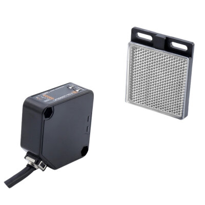 EN50-US500JC 5-500cm NO+NC Reflektör Yansımalı Fotoelektrik Sensör - 3