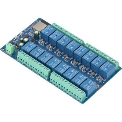 ESP-32E 12V 16 Channel WiFi+BT Relay Module - 1
