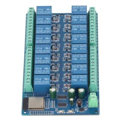 ESP-32E 12V 16 Channel WiFi+BT Relay Module - 3