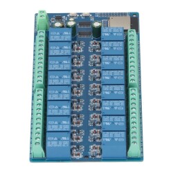 ESP-32E 24V 16 Kanal WiFi+BT Röle Modülü - 2