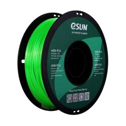 Esun eSilk 1.75mm Bright Surface Green Filament - Green