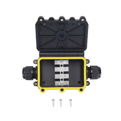 EW-M2068-3T 3-Yollu Su Geçirmez Kablo Bağlantı Kutusu - 4