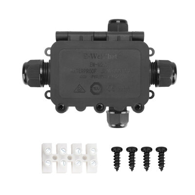 EW-M2068-4TB 4-Way Waterproof Cable Junction Box - 1