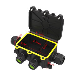 EW-M2068-6T 6-Way Waterproof Cable Junction Box - 3