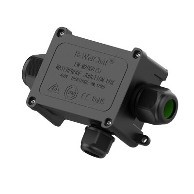 EW-M2068S-3T 3-Way Waterproof Cable Junction Box - 2