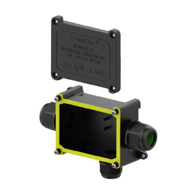EW-M2068S-3T 3-Way Waterproof Cable Junction Box - 3