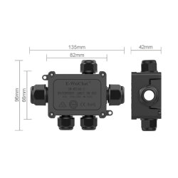 EW-M2068S-5T 5-Way Waterproof Cable Junction Box - 3