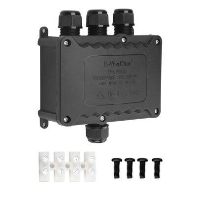 EW-M2068XL-4T 4-Way Waterproof Cable Junction Box - 1