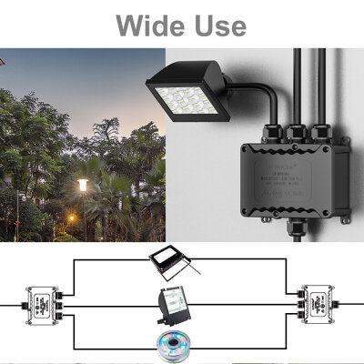 EW-M2068XL-4T 4-Yollu Su Geçirmez Kablo Bağlantı Kutusu - 5