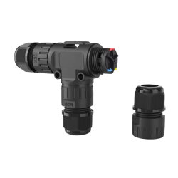 EW-P20T-3P T-Tip 3-Pin Su Geçirmez Konnektör