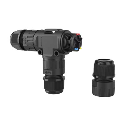 EW-P20T-3P T-Type 3-Pin Waterproof Connector - 1