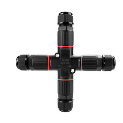 EW-P20X-2P X-Type 2-Pin Waterproof Connector - 2