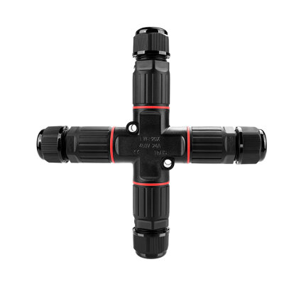 EW-P20X-2P X-Type 2-Pin Waterproof Connector - 2