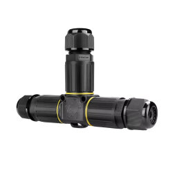 EW-P25T-3P T-Type 3-Pin Waterproof Connector - 2