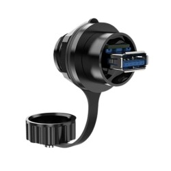 EW-USB3.0 Su Geçirmez USB Konnektör - Dişi - 2