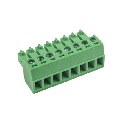 EX-15EDG 3.81mm 8 Pin 90 Derece Geçmeli Dişi Klemens - 1