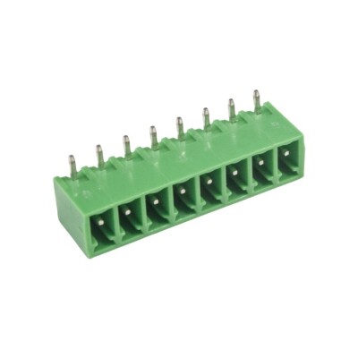 EX-2EDG 3.81mm 8 Pin 90 Degree Male Terminal Block - 1