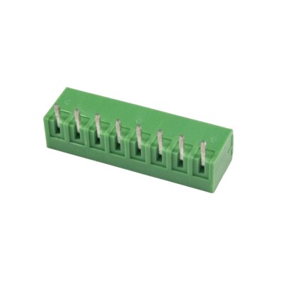 EX-2EDG 3.81mm 8 Pin 90 Degree Male Terminal Block - 2